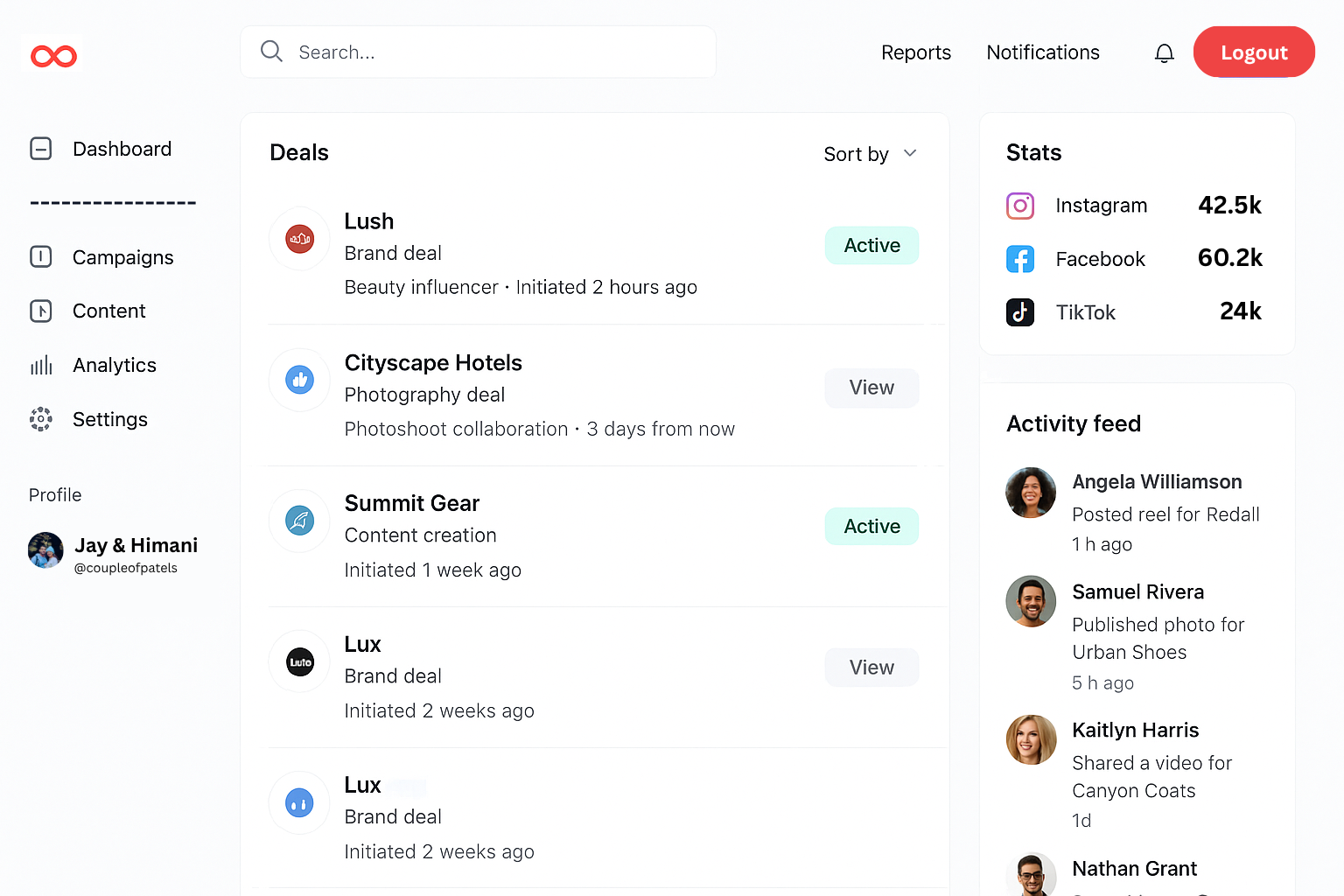 App screenshot